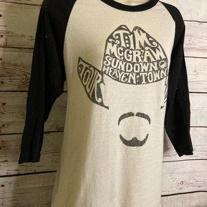 Tim McGraw Sundown Heaven Town Tour Concert Shirt
